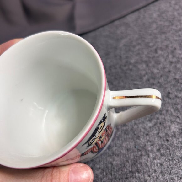 Vintage lefton “gay old blades” barber shop quartet hand painted coffee cup/mug‎ - Picture 10 of 10